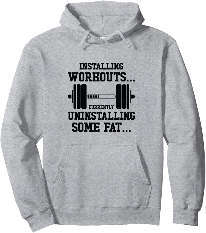 Workout Gym Krafttraining Bodybuilding Powerlifting Pullover Hoodie