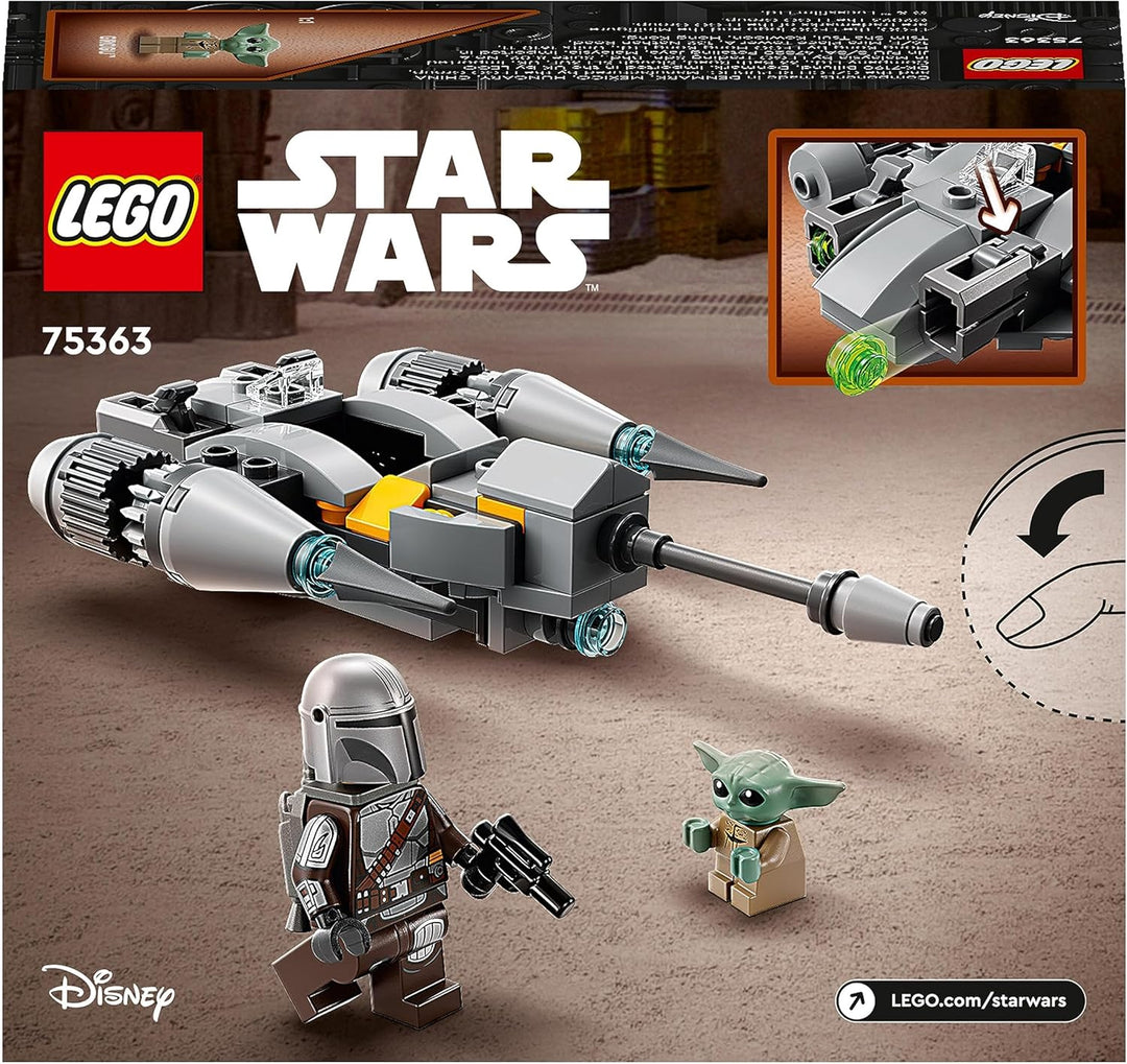LEGO 75363 Star Wars N-1 Starfighter des Mandalorianers – Microfighter Mikro-Bauspielzeug, Das Buch