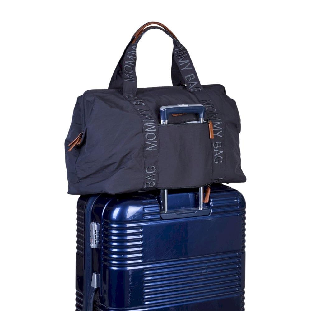 CHILDHOME, Mommy Bag, Wickeltasche, Mutterschaft, Reisetasche, Grosses Fassungsvermögen-Wickelunterl