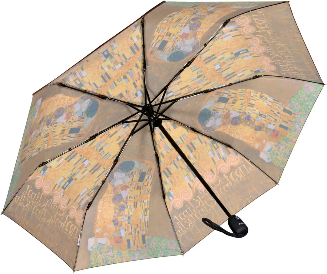 Doppler Damen Taschenschirm mit Auf-Zu-Automatik Magic Mini Der Kuss 99 cm Der Kuss, 99 cm Der Kuss