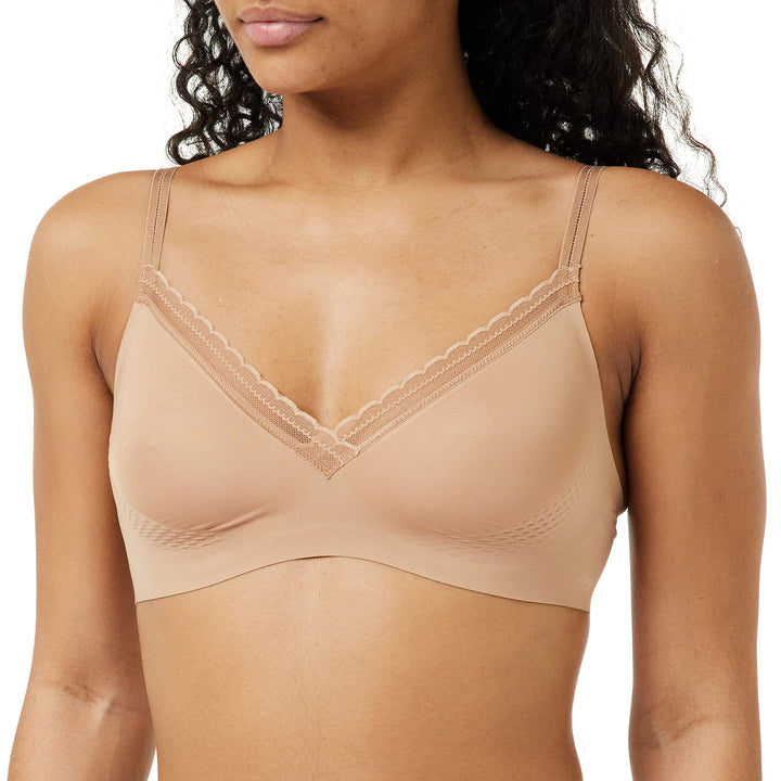 Sloggi Damen Body Adapt Twist Soft Bra BH, Undurchsichtige S-M Nostalgic Brown, S-M Nostalgic Brown