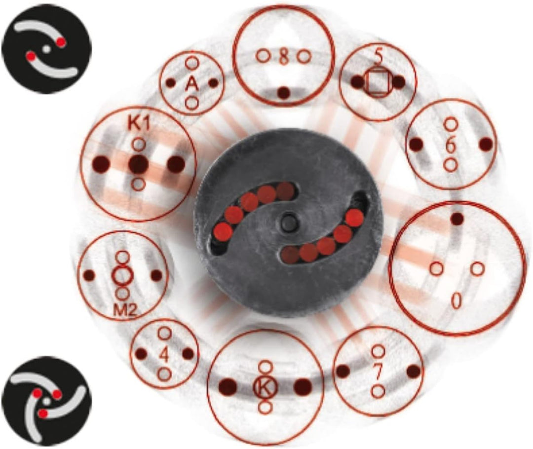 KS Tools 150.1925 Universal Bremskolben-Rückstell-Werkzeug-Satz mit Druckluftspindel, 3-tlg.