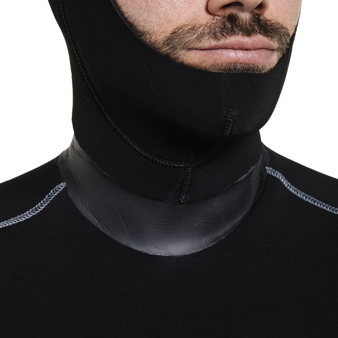 Cressi Base Layer Man 2.5mm - Tauchunterzieher Neopren 2.5mm, Schwarz, für Herren Hood Vest L, Hood