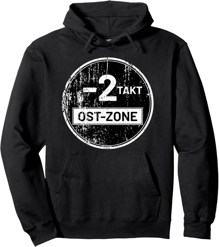 2 Takt Umweltplakette für Mopedfahrer Pullover Hoodie