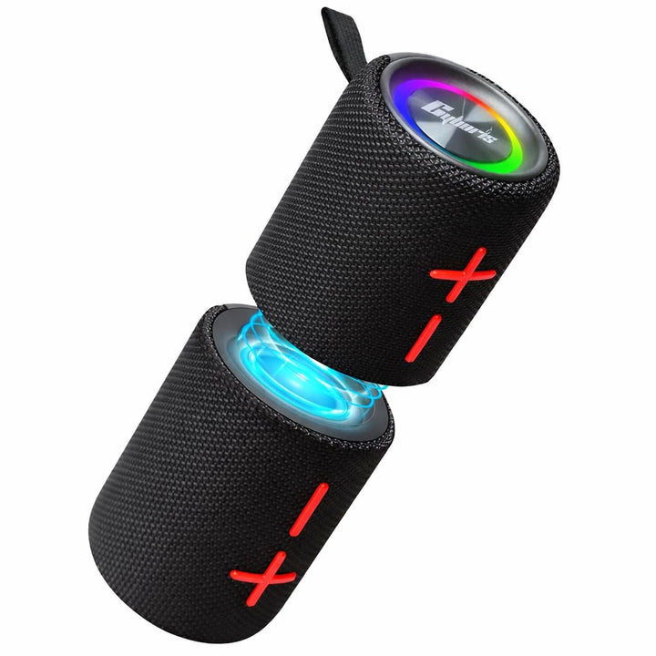 CYBORIS Tragbarer 2-in-1 magnetischer Bluetooth-Lautsprecher, 20W Bluetooth 5.3 mit Dual-Lautspreche