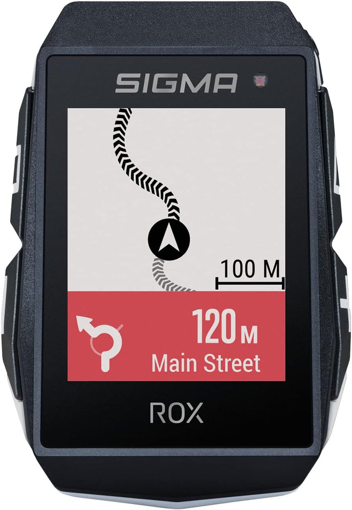 SIGMA ROX 11.1 EVO | Fahrradcomputer kabellos GPS & Navigation inkl. Geschwindigkeits-, Herz- und Tr