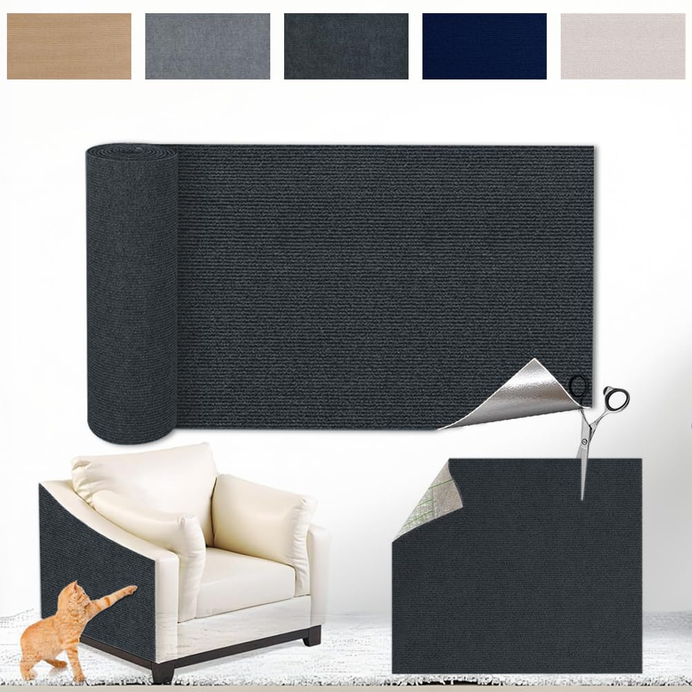 Kratzmatte Katze Selbstklebend - Kratzschutz Sofa Anti Kratz Folie Kratzwand für Katzen Frei DIY Ges