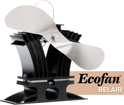 Ecofan Belair, Niedertemperatur, wärmebetriebener Ofenventilator, 238 m³/h, 806EUKBX, 22,86 cm-Blatt