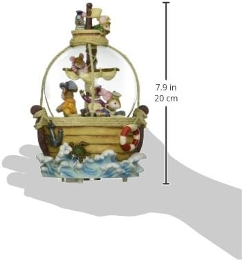 Spieluhrenwelt 25026 Schneekugel Piratenmäuse