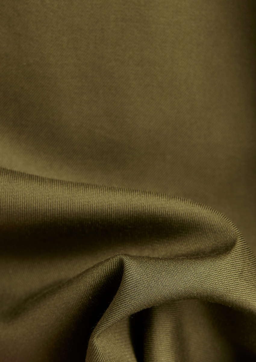 G-STAR RAW Damen Short Flared Long Sleeve Dresses XXS Grün (Dark Olive D23603-d297-c744), XXS Grün (