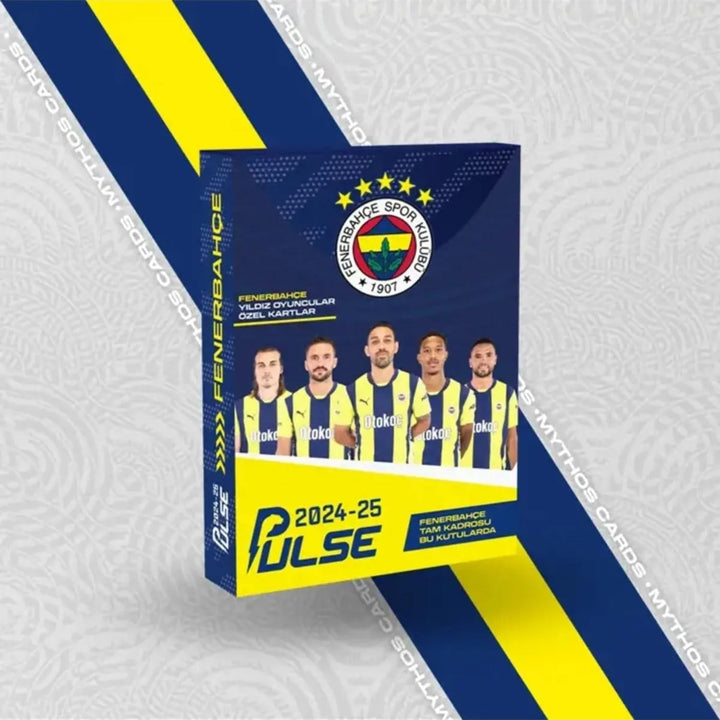 Fenerbahçe Pulse 2024/25 – 12 Fussballkarten mit Autogramm – Offizielles Lizenzprodukt – Limitierte