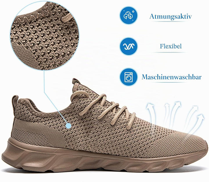 Damyuan Herren Laufschuhe Turnschuhe Sportschuhe Sneaker Running Tennis Schuhe Freizeit Strassenlauf