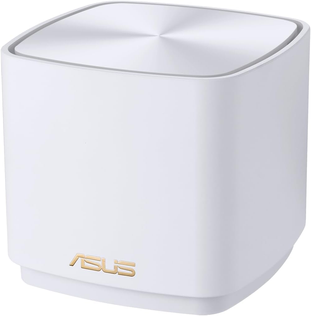 ASUS ZenWiFi XD5 AX3000 2er Set Weiss kombinierbarer Router (Whole-Home Mesh WiFi 6 System, Abdeckun