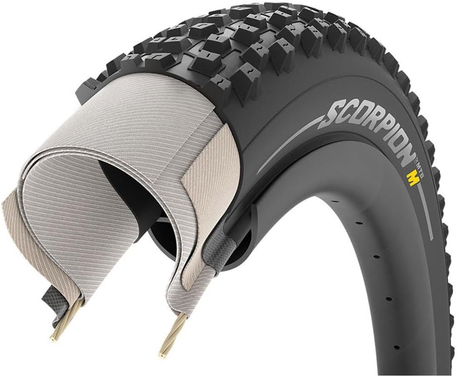 Pirelli Scorpion Trail M schlauchloser Reifen, 73,7 cm Schwarz 29 x 2.4, Schwarz 29 x 2.4