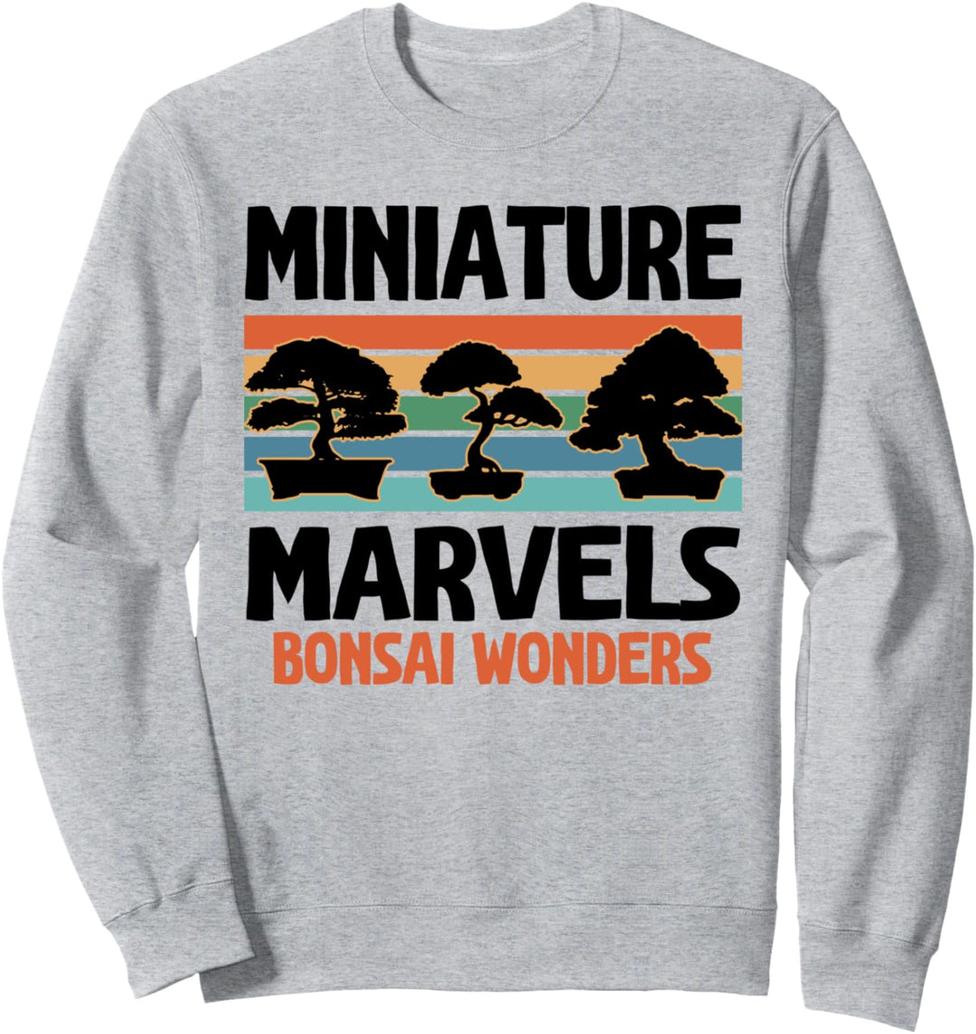 Miniatur Marvels Bonsai Wonders Bonsai-Baum Sweatshirt