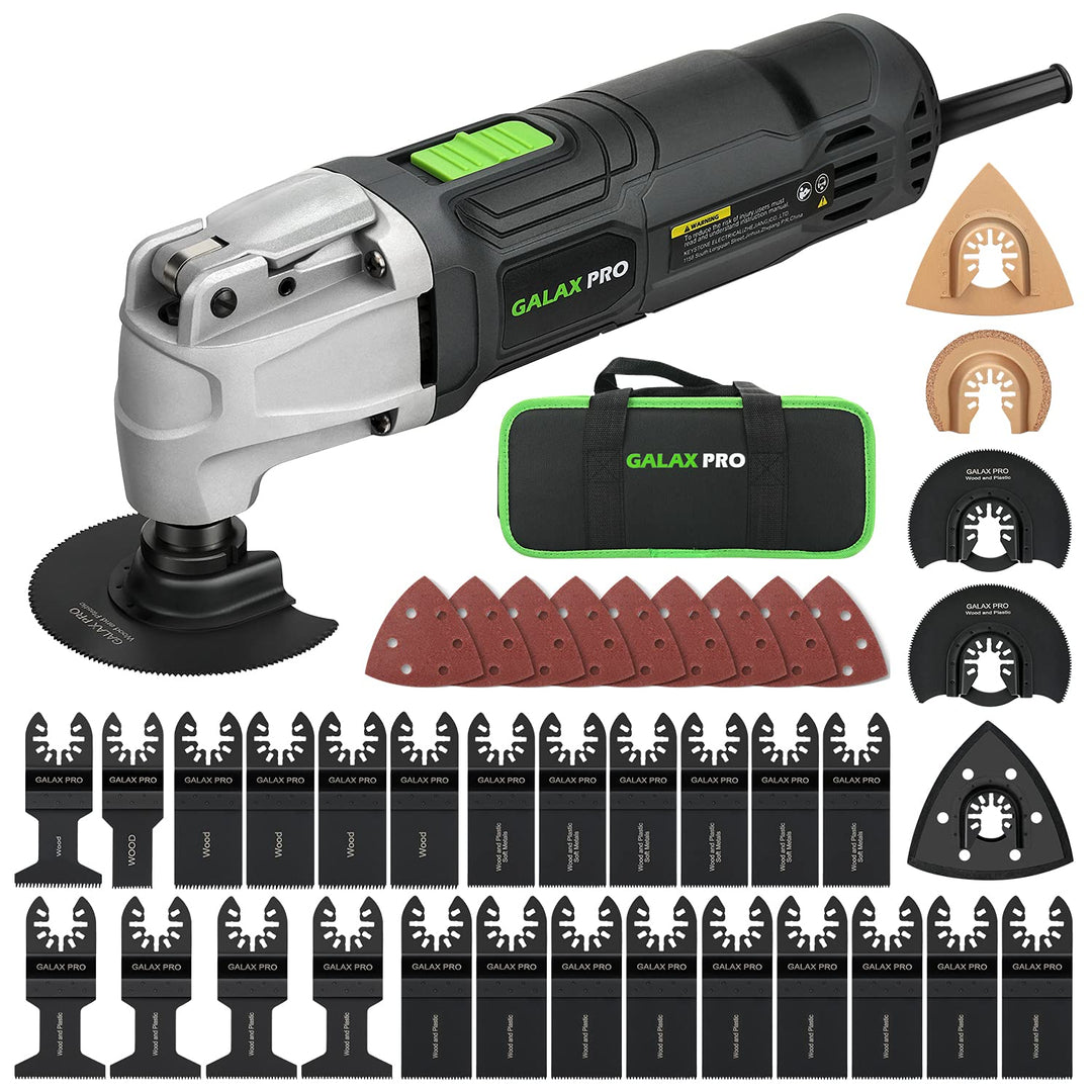 GALAX PRO Oszillierende Werkzeuge, 6 variable Geschwindigkeiten, 15000-22000RPM Multifunktionswerkze