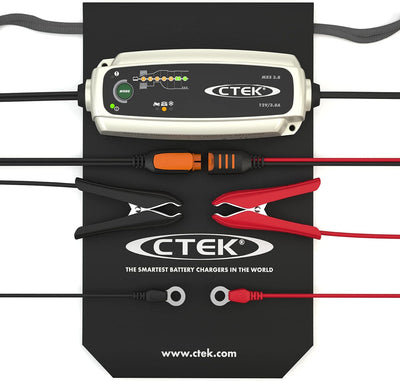 CTEK MXS 3.8 Multi-Funktions Ladegerät Mit 7-Stufen Programm, 12V 3.8 Amp (EU Stecker) Single, Singl