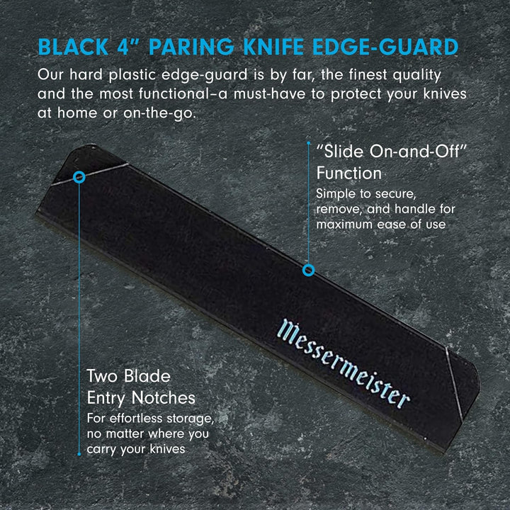 Messermeister-Chef 's Edge-Guard, 20,3 cm, schwarz, 4-Inch, Schwarz