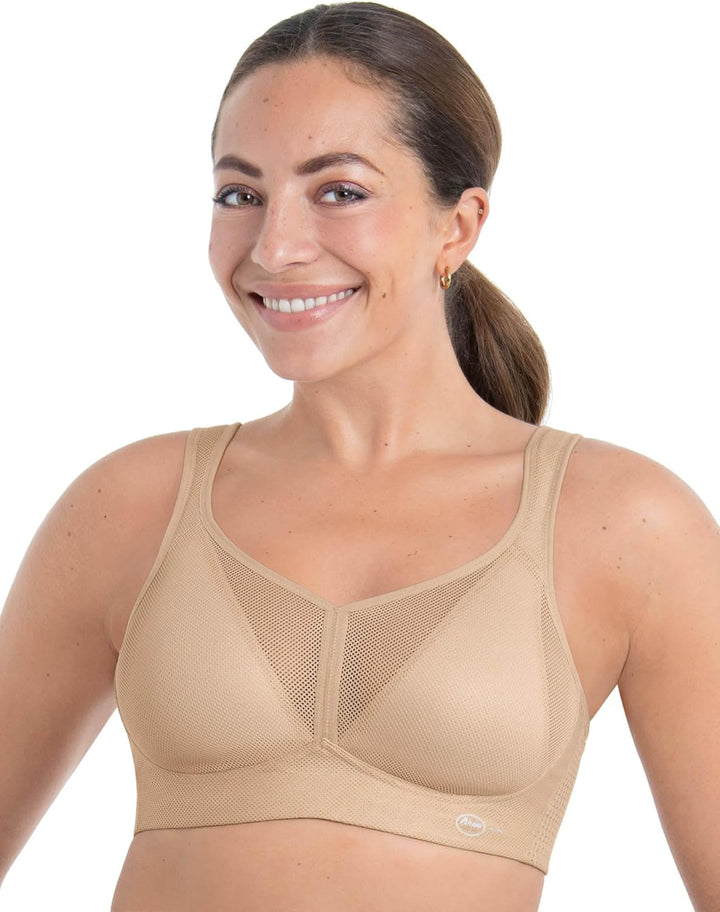 Anita Active Air Control DeltaPad – Damen Sport BH ohne Bügel, Maximum Support, starker Halt 65A Des