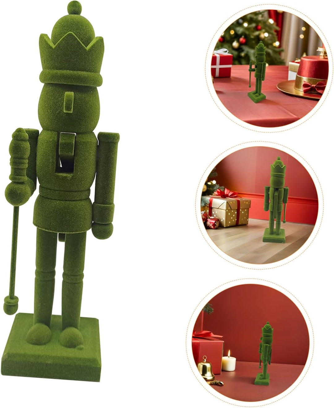 Ciieeo Nussknacker aus Holz als Weihnachts-nussknacker-Figur Nussknacker-Soldat für Tischdekoration