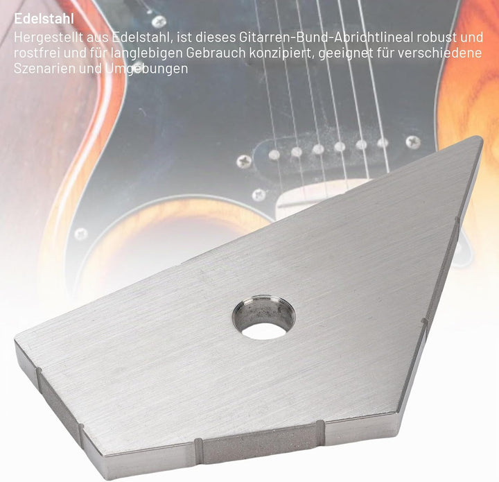 Fabater Fret Kisser für Gitarren -Setup &amp; Reparatur, 4 in 1 Gitarren Bund Spot Leveling und Bund Dre
