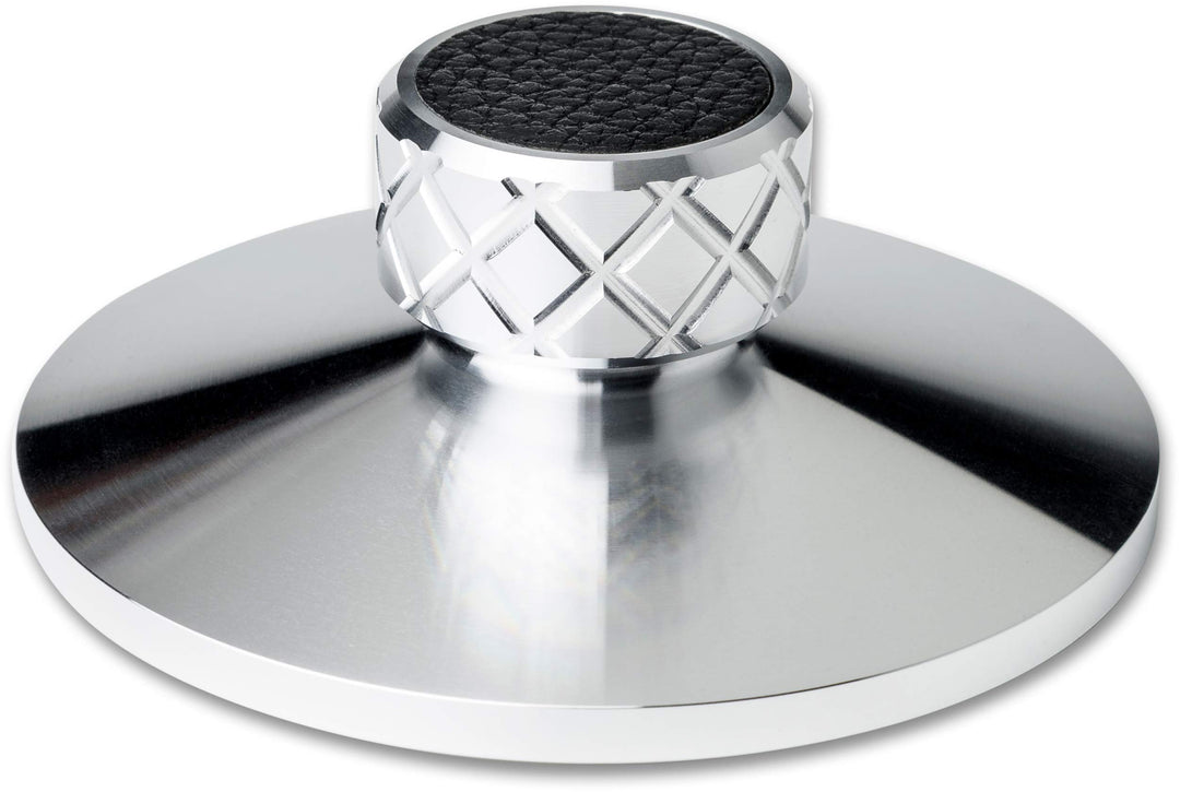 Pro-Ject Clamp it, CNC gefräste Vollmetall Plattenklemme für sofort wirksames Klangtuning, Aluminium