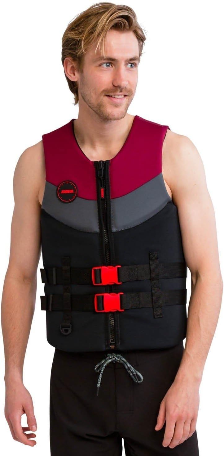 Jobe 2022 50N Neopren-Schlagweste 244922002, Rot, S