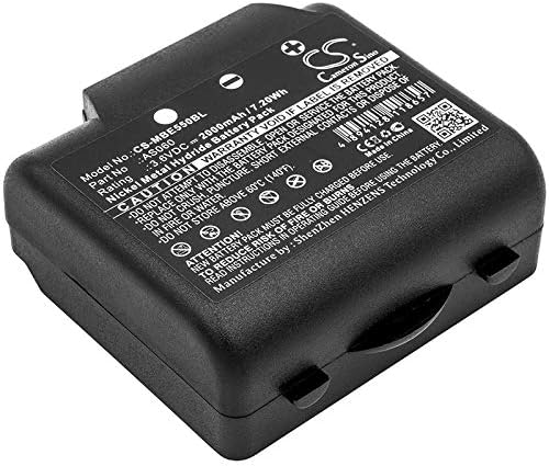 3.6V 2000mAh / 7.20Wh Akku, Ersatzakku kompatibel mit IMET AS060, AS083, BE3600, BE5500, M550 Ares,