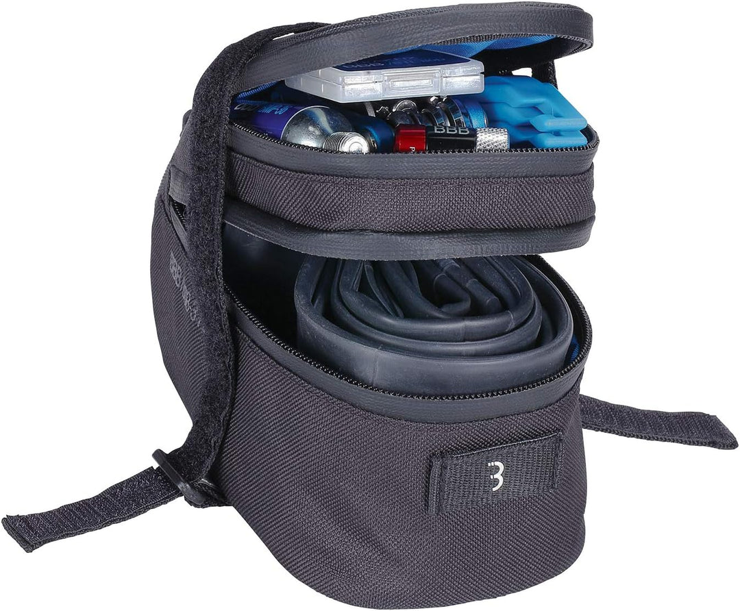 BBB Cycling Fahrrad satteltasche für universal bander fur einfache Montage auf Mountainbike Rennrad