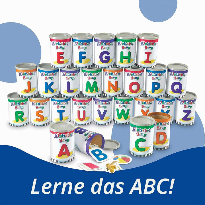 Learning Resources Sortierspiel „Buchstabensuppe“ Suppensortierer, Suppensortierer