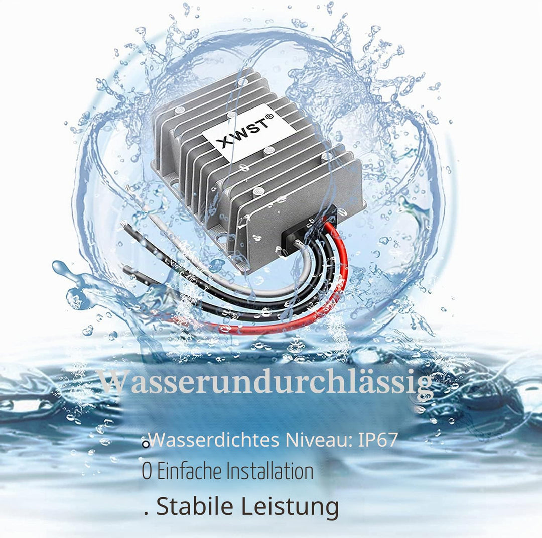 XWST DC DC 36V 48V auf 24V Spannungsregler 30A 720W Wechselrichter 30-60V zu 24V Abwärtstransformato