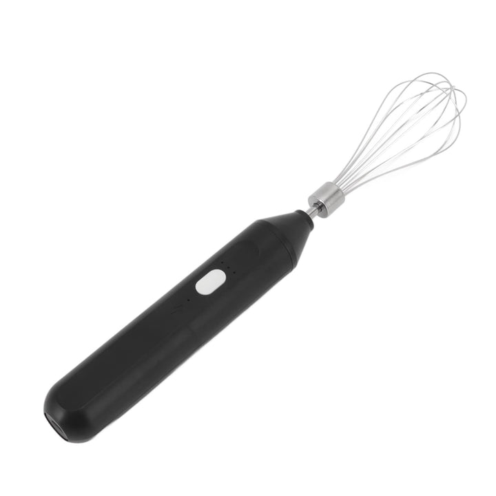 Tragbarer Elektrischer Schaumbereiter, 1200-mAh-Akku, Elektrischer Schneebesen, USB-wiederaufladbare