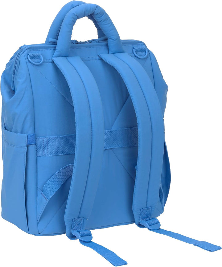 LÄSSIG Rucksack Laptoprucksack mit Laptopfach Minoa Backpack Blue blau