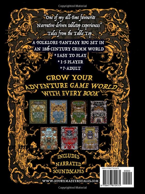 The Storymaster's Tales "Weirding Woods" Folklore Fantasy: Become a Hero in a Grimm Family tabletop