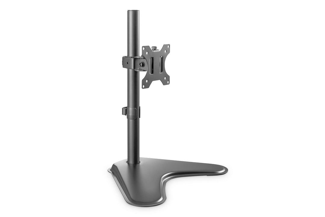 DIGITUS Monitorhalterung - Standfuss - 1 Monitor - Bis 32 Zoll - VESA 75x75, 100x100 - Schwarz, 1 Mo