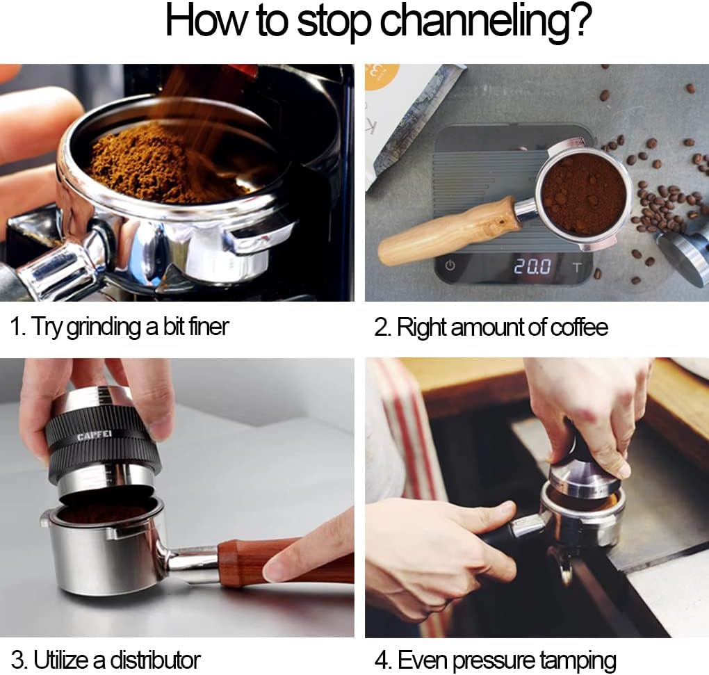 CAPFEI Bodenloser Siebträger 51mm nur kompatibel mit Delonghi La Specialista EC9335/9665/9155/9355 a