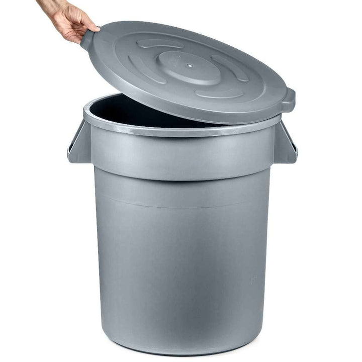 Tonne | 120L Liter | Maxi-tonne | Mülltonne | Abfalleimer | Mülleimer | mit Tragegriffen | aus Kunst