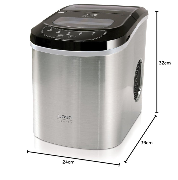 CASO IceMaster Pro - Design Eiswürfelbereiter, produziert ca. 500 g Eiswürfel/ h, Eiswürfelbereitung