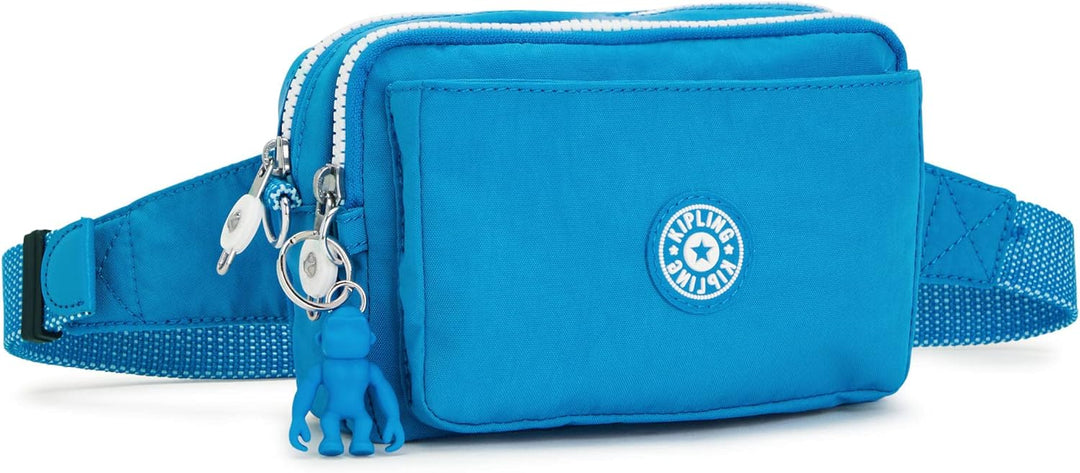 Kipling Damen Abanu Mini 2-in-1 Convertible Crossbody Umhängetasche 7.5"L x 5"H x 3.25"D Eifriges Bl