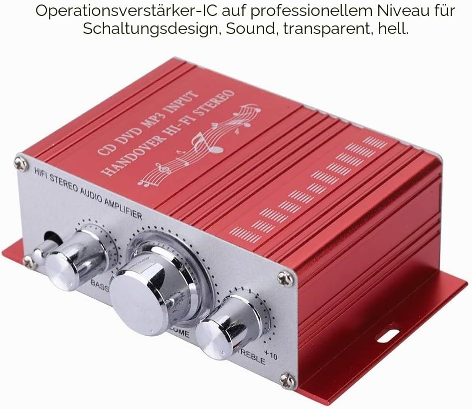 Annadue 4 Kanäle Digital Auto Auto Stereo Verstärker, Sound Mode Audio Music Player, für USB MP3 FM