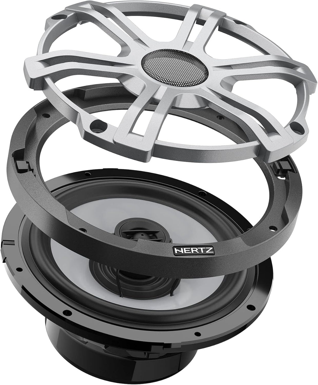 Hertz HEX 6.5 S-LD-G 16,5 cm Lautsprecher Boote Marine Outdoor mit Beleuchtung - 1 Paar