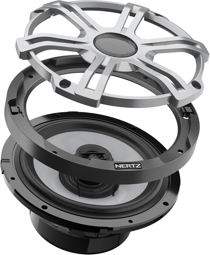 Hertz HEX 6.5 S-LD-G 16,5 cm Lautsprecher Boote Marine Outdoor mit Beleuchtung - 1 Paar