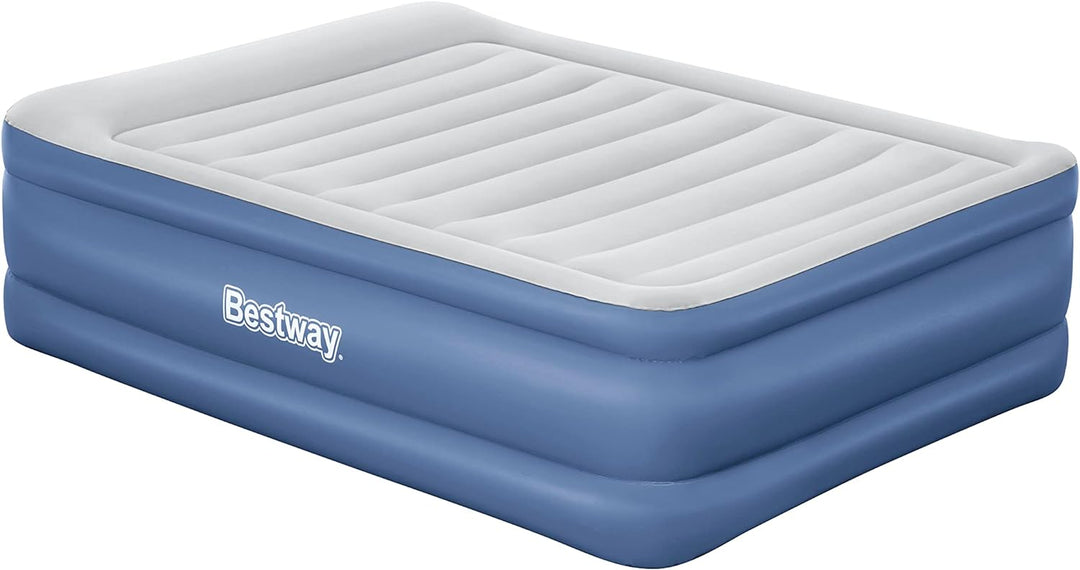 Bestway TriTech Luftbett Montana mit integrierter Elektropumpe Double XL/Hi 203 x 152 x 61 cm