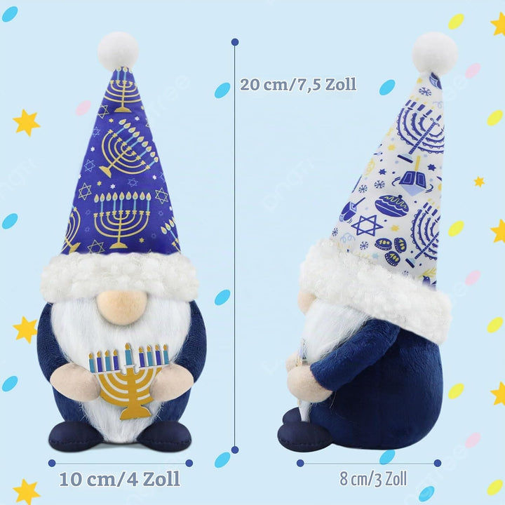 Gehydy Weihnachtswichtel Chanukka Dekoration 2er Set Hanukkah Wichtel Figuren Bauernhaus Decorations