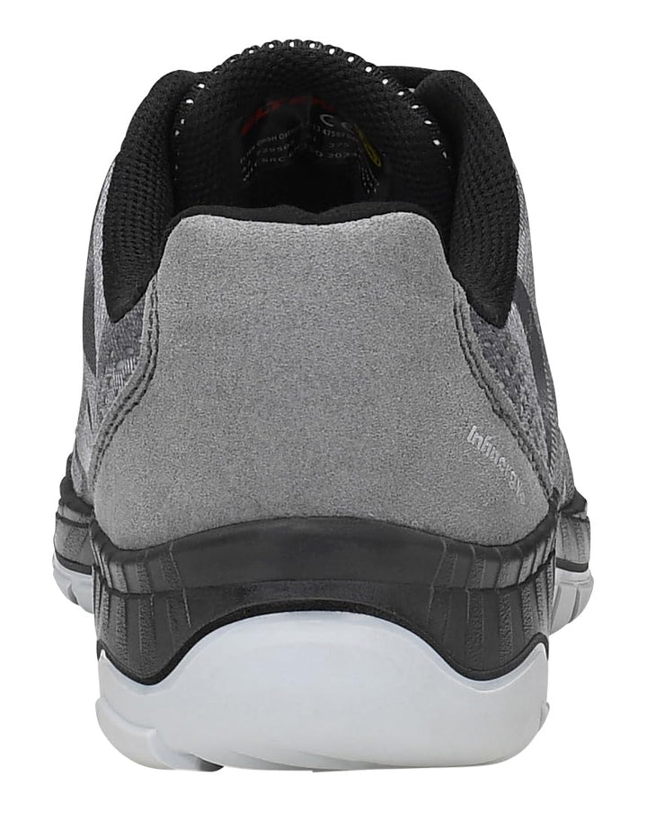 ELTEN Sicherheitsschuhe LANDON grey Low ESD S1, Damen und Herren, Textil, Stahlkappe, leicht, sportl