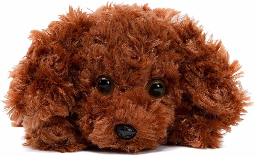 MorisMos Hund Kuscheltier XXL mit 4 Babys im Bauch, gross Hund Plüschtier Stofftier Kuscheltiere, ri