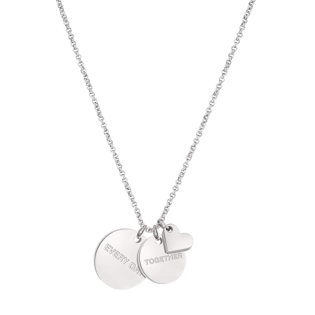 LIEBESKIND Halskette LJ-0520-N-45 IP Roségold Silber, Silber