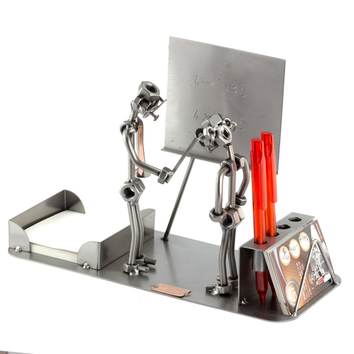 Steelman24 I Schraubenmännchen Lehrer Büro I Made in Germany I Handarbeit I Geschenkidee I Stahlfigu