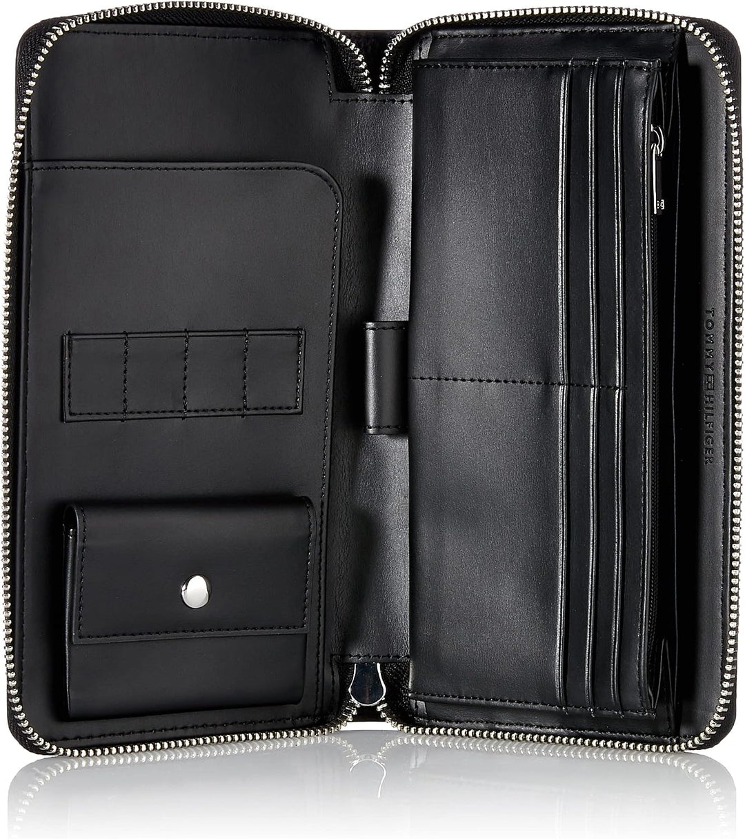 Tommy Hilfiger Damen Th Element Reisezubehör-Reisebrieftasche, Schwarz