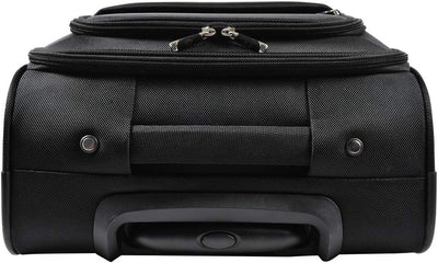 Exacompta 18934E Premium Trolley Exactive mit 15,6’’ Laptopfach und ausziehbarem Trolleygriff, wasse